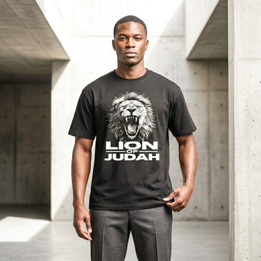“Lion of Judah” Essential Cotton T-Shirt