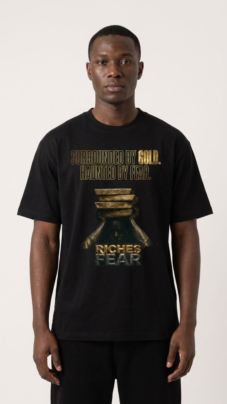 Riches Fear Essential Cotton T-Shirt