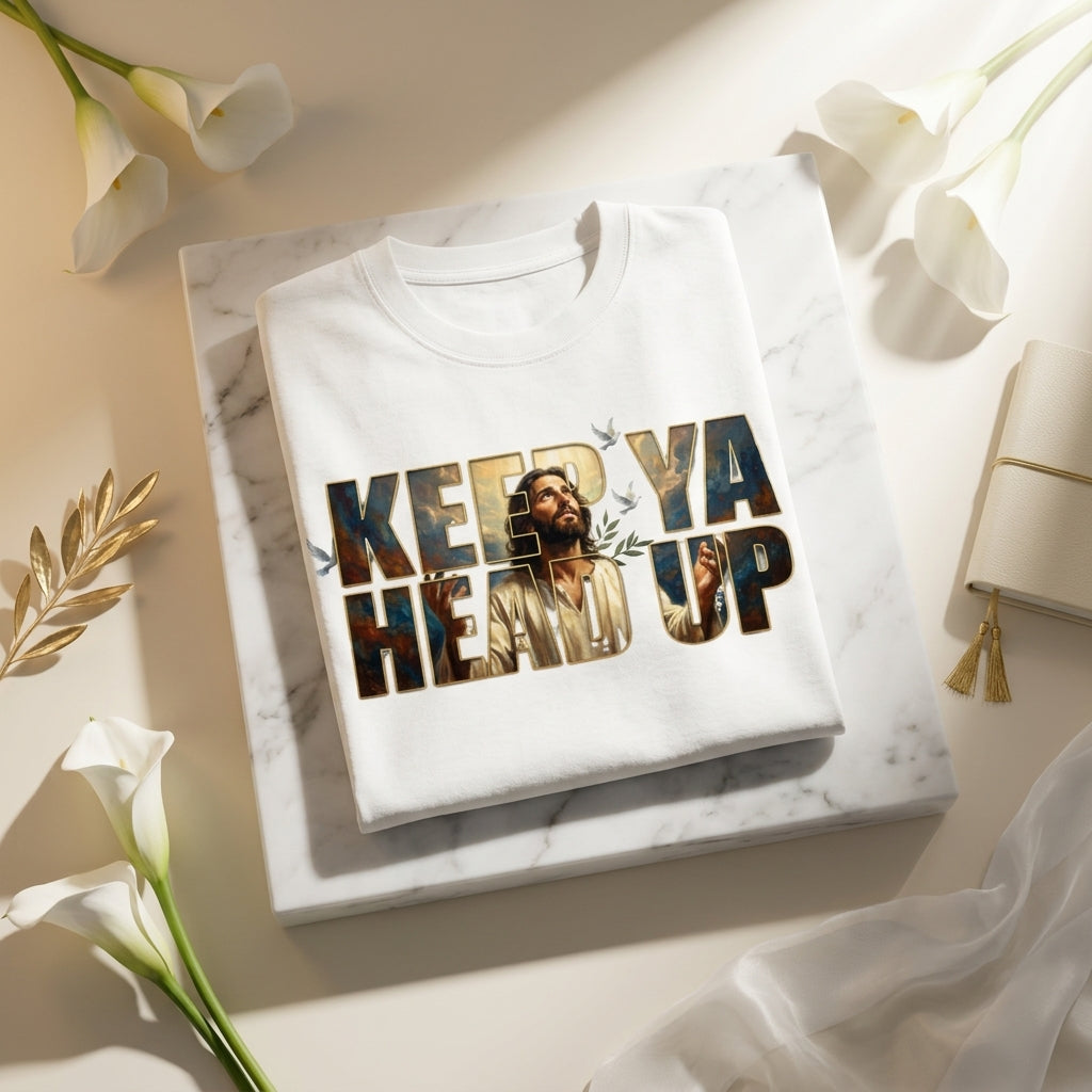Keep ya Head Up Traditional Essential Cotton T-Shirt
